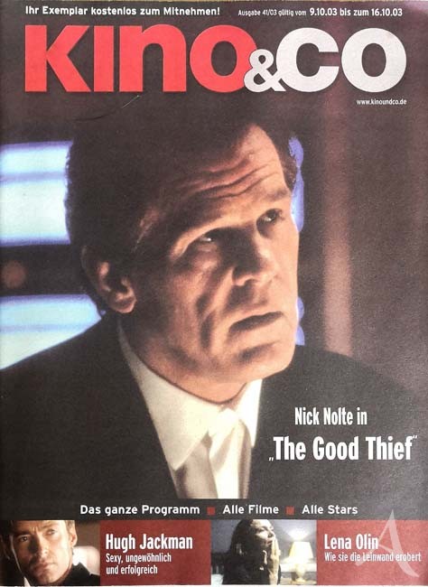 NICK NOLTE - Magazin "KINO & CO" von Oktober 2003 NICK NOLTE - Magazin "KINO & CO" von Oktober 2003