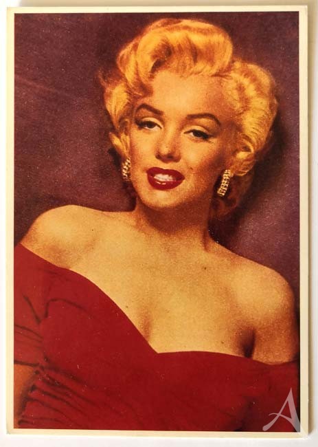 Postkarte - MARILYN MONROE in "Niagara" - ungelaufen - England 1984 Postkarte - MARILYN MONROE in "Niagara" - ungelaufen - England 1984