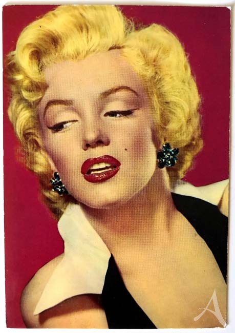 Postkarte - MARILYN MONROE - ungelaufen - England - Mitte 80er Jahre Postkarte - MARILYN MONROE - ungelaufen - England - Mitte 80er Jahre