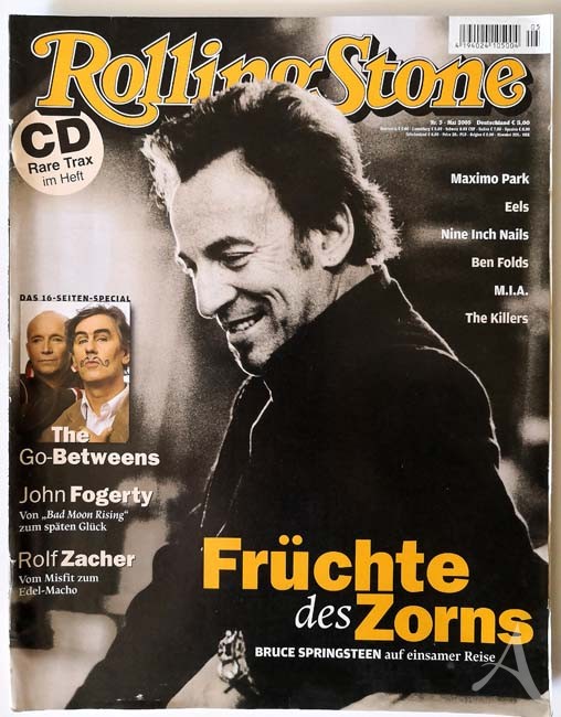Magazin - BRUCE SPRINGSTEEN auf dem Titel des "Rolling Stone" - Deutschland - 2005 Magazin - BRUCE SPRINGSTEEN auf dem Titel des "Rolling Stone" - Deutschland - 2005