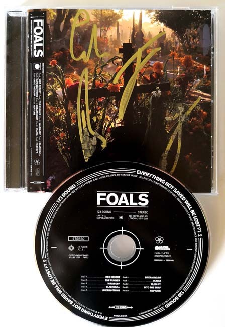 CD - FOALS "Everything not saved will be lost - PART 2" - HANDSIGNIERT!! CD - FOALS "Everything not saved will be lost - PART 2" - HANDSIGNIERT!!
