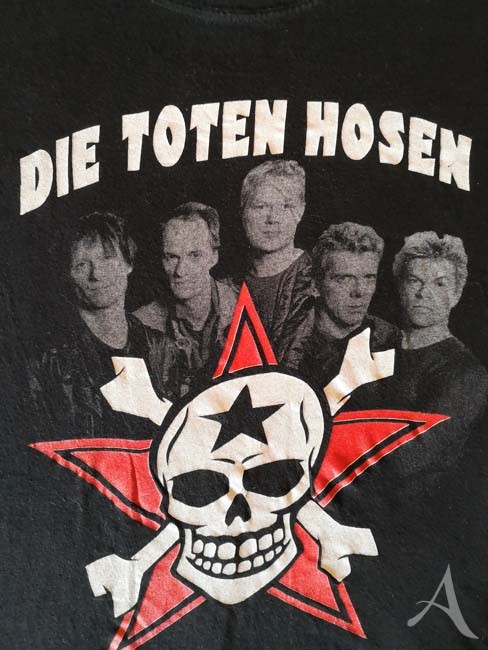 T-Shirt - DIE TOTEN HOSEN - "Skull" - Vintage - Schwarz - XXL T-Shirt - DIE TOTEN HOSEN - "Skull" - Vintage - Schwarz - XXL