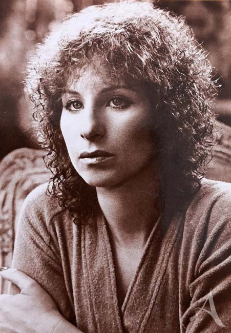 BARBRA STREISAND - unbenutzte Postkarte - USA um 1990 BARBRA STREISAND - unbenutzte Postkarte - USA um 1990