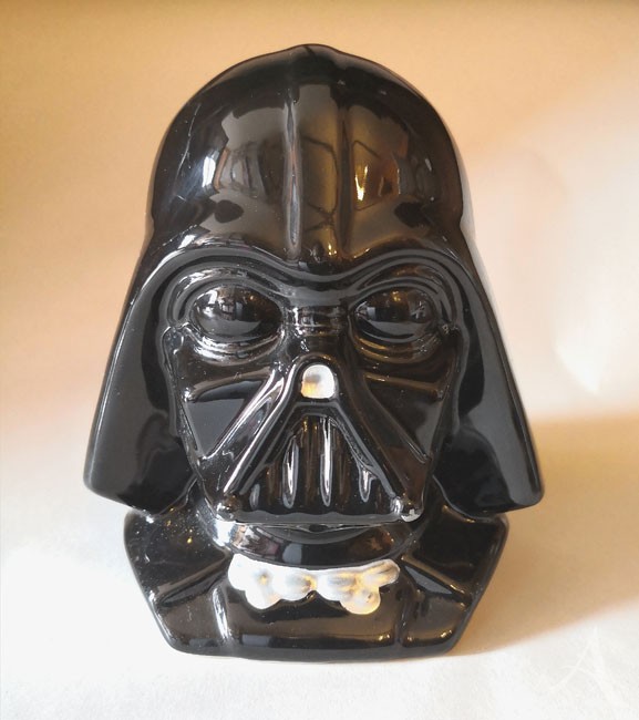 STAR WARS - "Darth Vader"- Keramik- Spardose - England 1996 STAR WARS - "Darth Vader"- Keramik- Spardose - England 1996