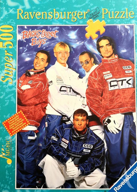 BACKSTREET BOYS - Puzzle - 500 Teile - 50 x 70cm Hochformat von 1997 BACKSTREET BOYS - Puzzle - 500 Teile - 50 x 70cm Hochformat von 1997
