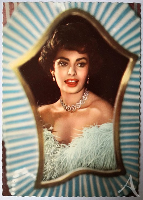 SOPHIA LOREN - Postkarte - ungelaufen - 50er/60er Jahre SOPHIA LOREN - Postkarte - ungelaufen - 50er/60er Jahre