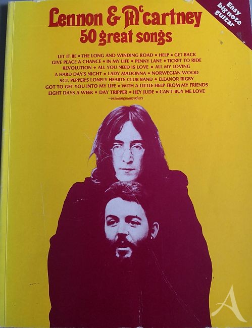 LENNON & McCARTNEY - 50 great Songs - Noten & Texte - 1968