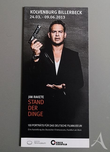 MORITZ BLEIBTREU - Ausstellungs- Flyer einer Fotoausstellung