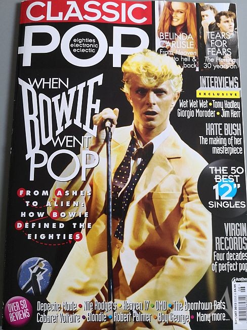 DAVID BOWIE - Englisches Magazin von 2013 - über 10 Seiten!