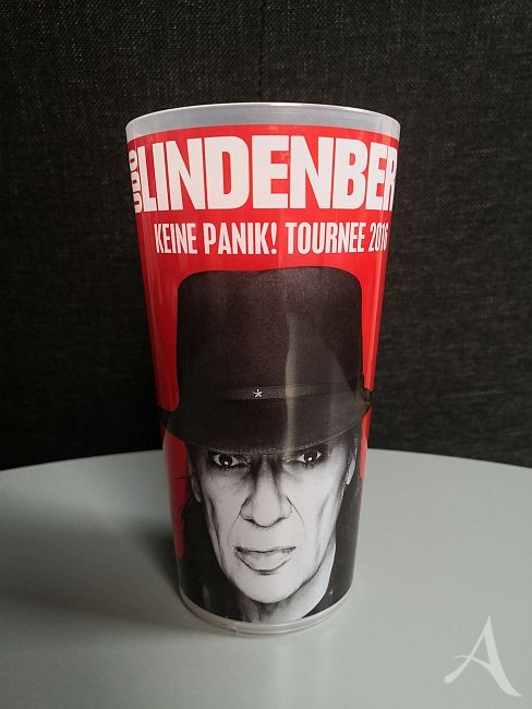 UDO LINDENBERG - Becher "Keine Panik Tour 2016" UDO LINDENBERG - Becher "Keine Panik Tour 2016"
