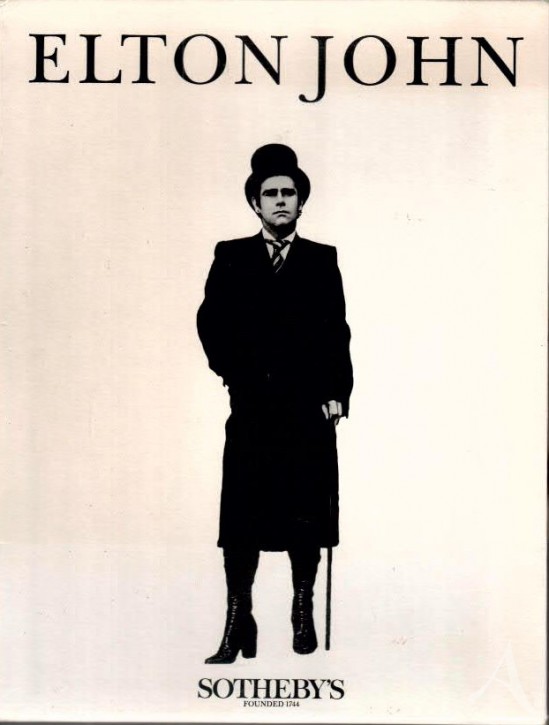 Auktionskatalog - ELTON JOHN - Sotheby´s England 1988 Auktionskatalog - ELTON JOHN - Sotheby´s England 1988