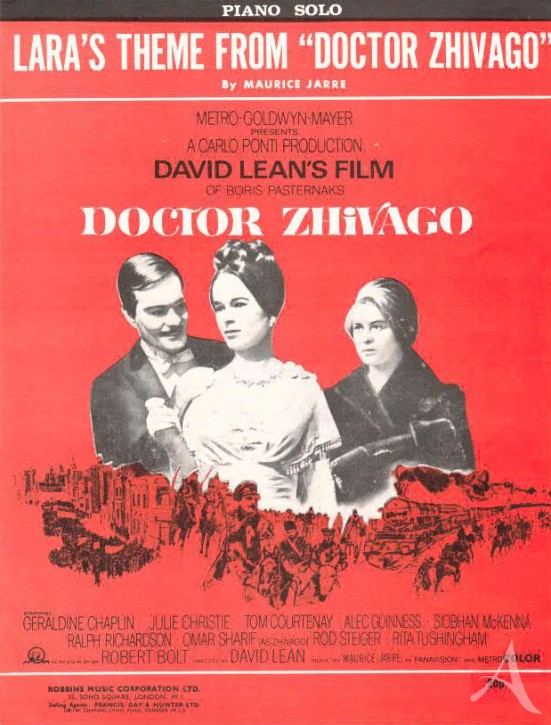 NOTEN - FILMMUSIK - Doctor Zhivago - England 1965