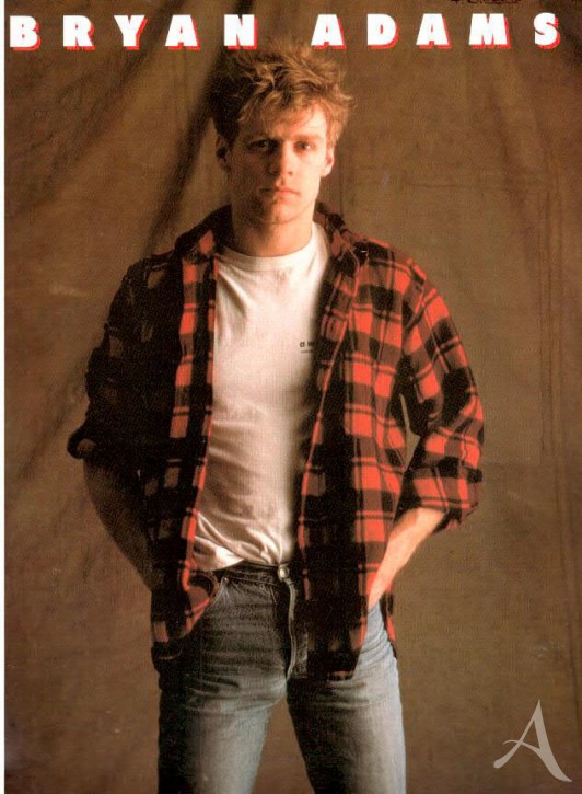Notenbuch - BRYAN ADAMS - England 1986 Notenbuch - BRYAN ADAMS - England 1986