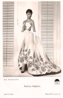 Postkarte - AUDREY HEPBURN - 50er/ 60er Jahre Postkarte - AUDREY HEPBURN - 50er/ 60er Jahre