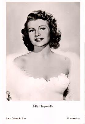 Postkarte - RITA HAYWORTH - 50er/ 60er Jahre Postkarte - RITA HAYWORTH - 50er/ 60er Jahre