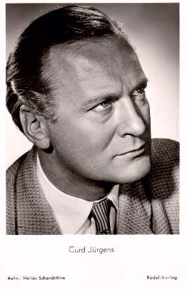 Postkarte - CURD JÜRGENS - 50er/ 60er Jahre Postkarte - CURD JÜRGENS - 50er/ 60er Jahre