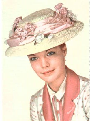 Postkarte - ROMY SCHNEIDER - 50er/ 60er Jahre Postkarte - ROMY SCHNEIDER - 50er/ 60er Jahre