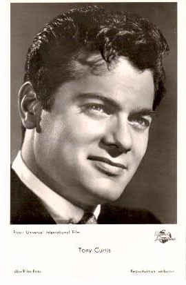 Postkarte - TONY CURTIS - 50er/ 60er Jahre Postkarte - TONY CURTIS - 50er/ 60er Jahre