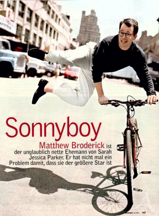 Presse- Sammlung - MATTHEW BRODERICK - 50 Seiten - Clippings - Scrapbook Presse- Sammlung - MATTHEW BRODERICK - 50 Seiten - Clippings - Scrapbook