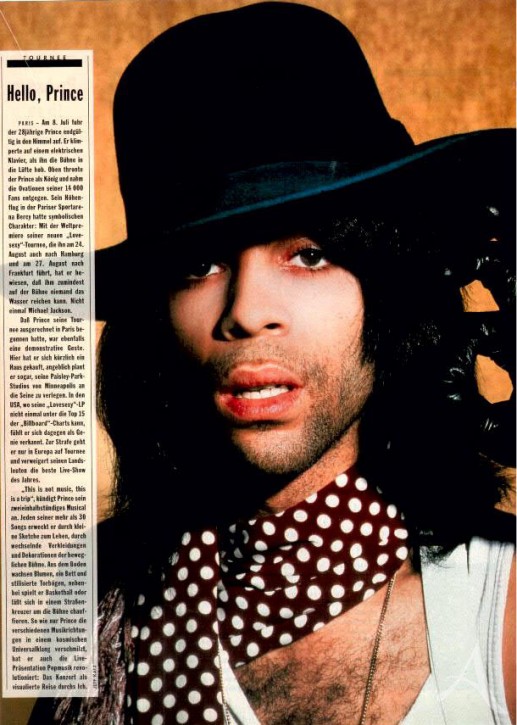 Presse- Sammlung - PRINCE - 50 Seiten Presse- Sammlung - PRINCE - 50 Seiten
