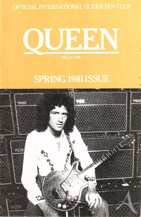 QUEEN - Fanclub Magazin - England, Frühjahr 1981