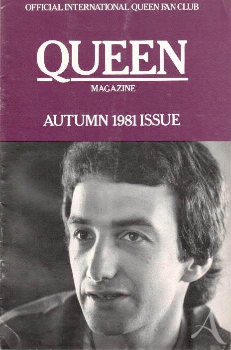 QUEEN - Fanclub Magazin - England, Herbst 1981
