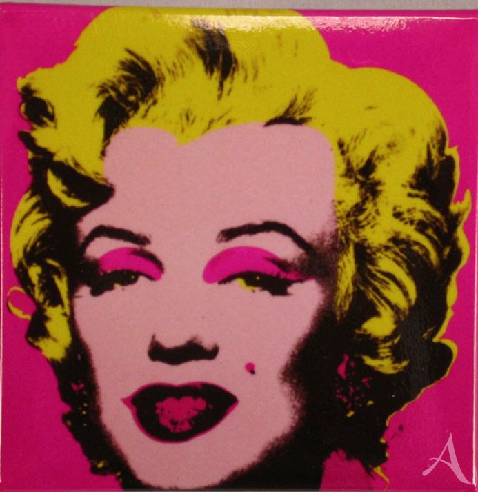 MARILYN MONROE - Magnet - Andy Warhol - PINK MARILYN MONROE - Magnet - Andy Warhol - PINK