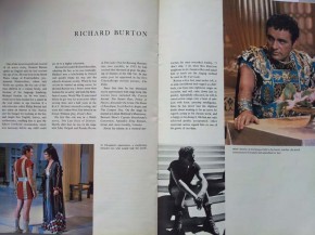 Seltenes SOUVENIR-Programmheft - "CLEOPATRA" - Liz Taylor - USA 1963