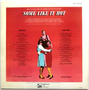 PICTURE DISC - "Some Like It Hot" - MARILYN MONROE - England 1979