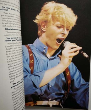 DAVID BOWIE - "Serious Moonlight" - The World Tour - England, 1984