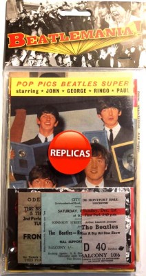 Repliken von - THE BEATLES - Papier-Sammlerstücken