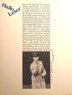 Das Buch OTTO - handsigniert von OTTO WAALKES