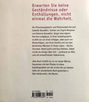 Buch - ISABELLA ROSSELLINI - Some of me - Erstauflage 1997