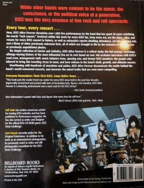 Buch - "KISS - Alive Forever" - The Complete Touring History - Rarität - USA 2002