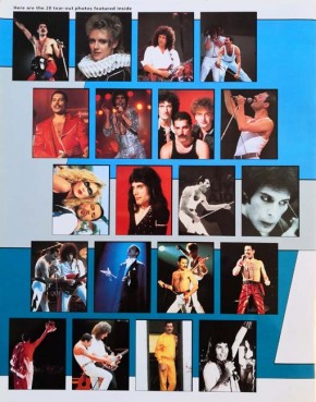 Seltenes QUEEN - "tear-out- Book" - Poster- Buch, England 1993