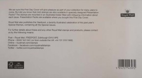 DAVID BOWIE - Exklusiver Umschlag der britischen ROYAL MAIL +