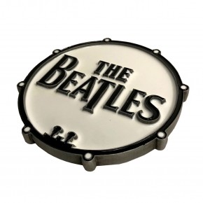 THE BEATLES - Dekorativer, großer Flaschenöffner - Trommelfell - Metall - NEUWARE