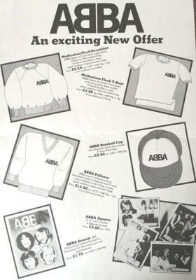 ABBA - Original Tour-Programm zur Europatourne 1979 + Beilagen